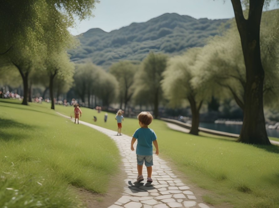 Parques verdes e infantiles para niños en Oviedo, Gijón y Asturias